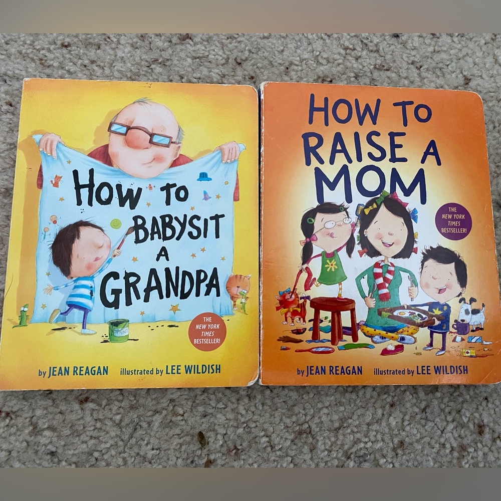 Bundle of "How To" Board Books by Jean Reagan